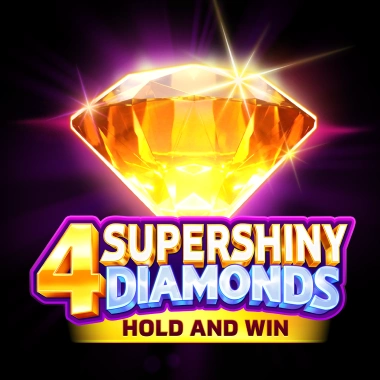 4 Supershiny Diamonds: Hold and Win game tile